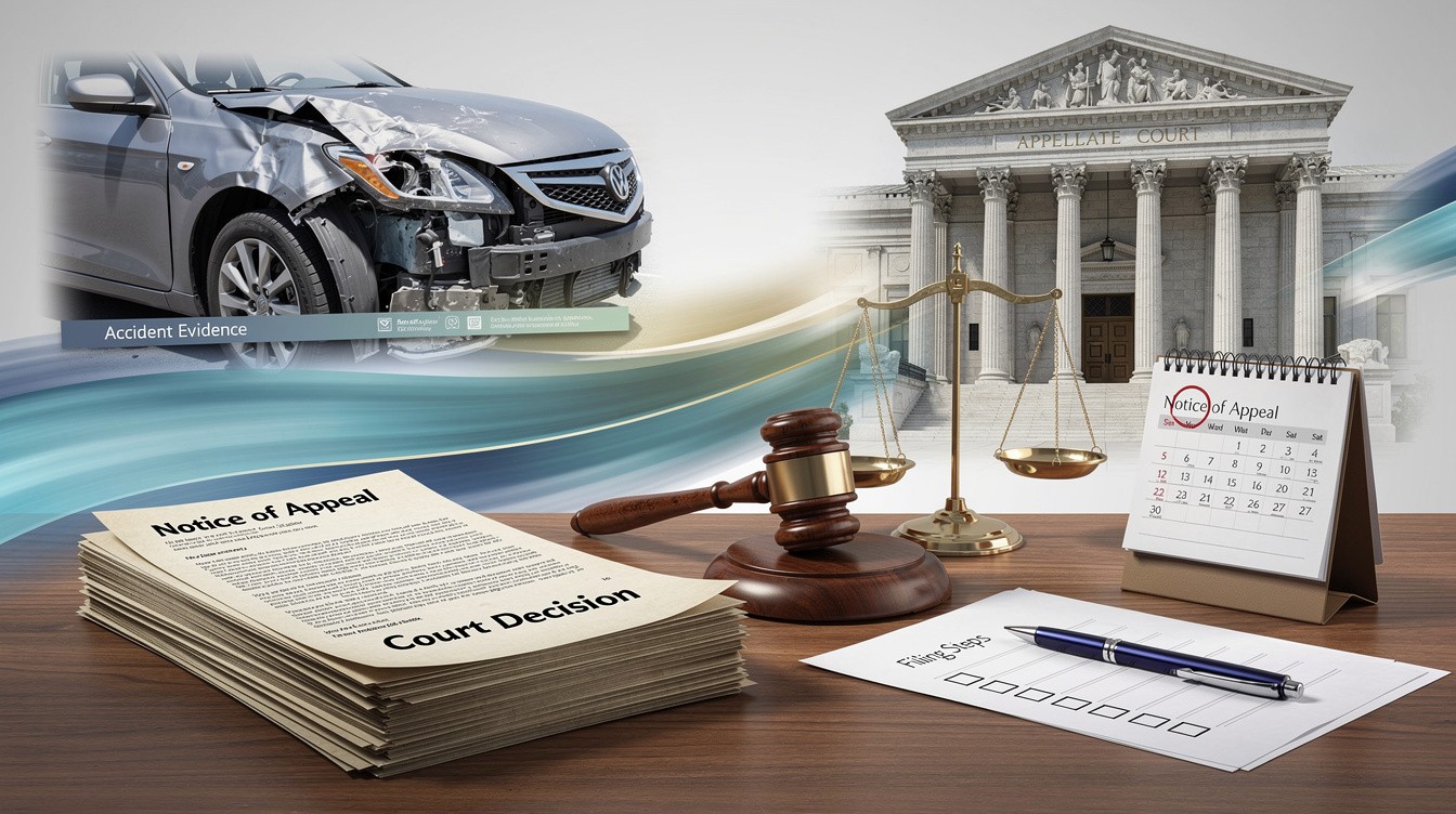 When and How to Appeal an Unfavorable Auto Accident Case Decision