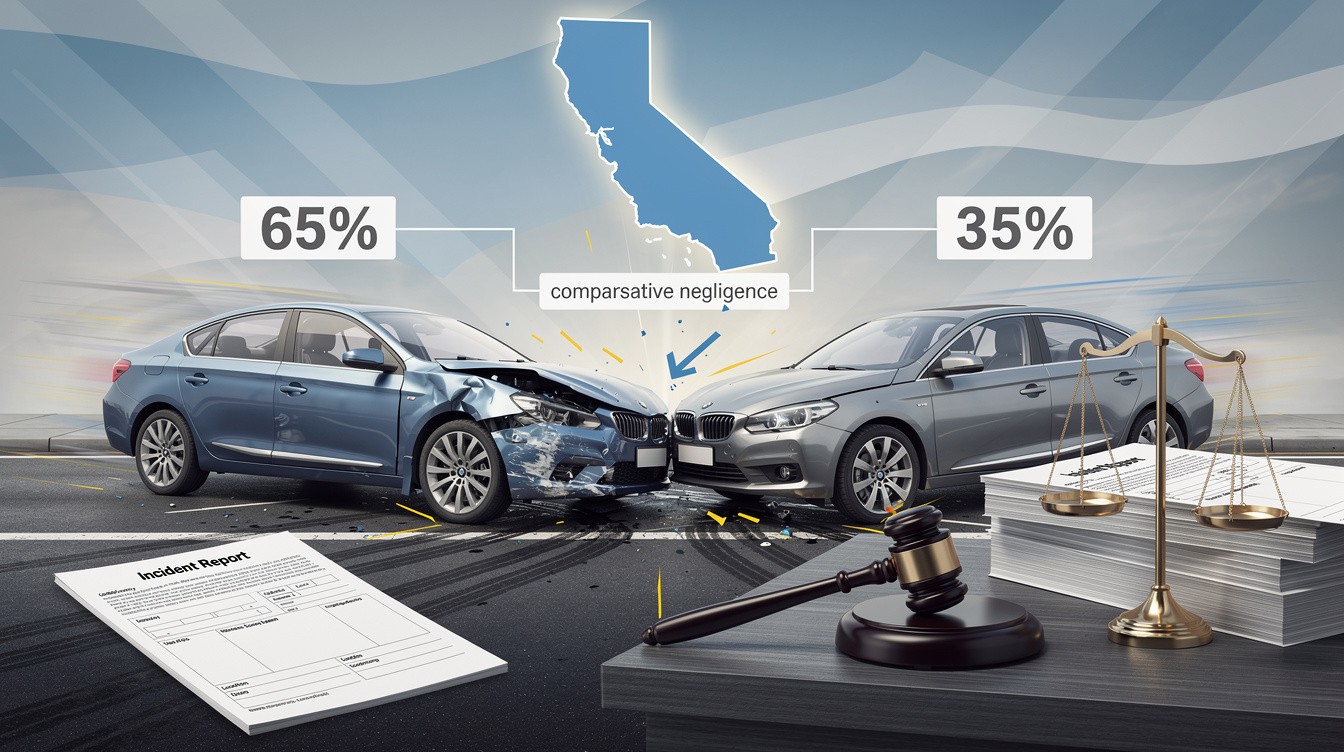 California Comparative Negligence Rules: How Fault Affects Your Auto Case