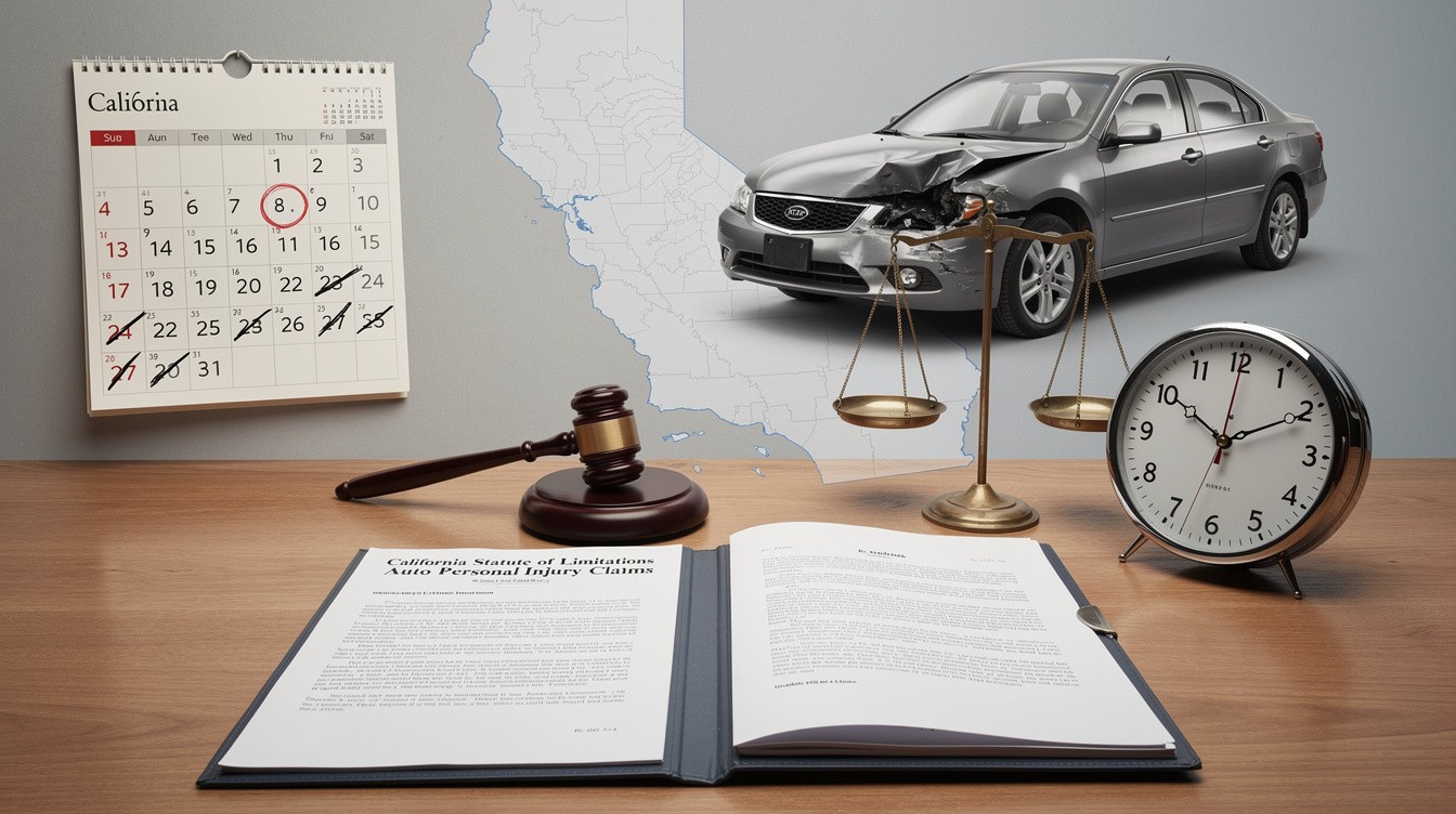 California Statute Limitations Auto: Time Limits For Personal Injury Claims