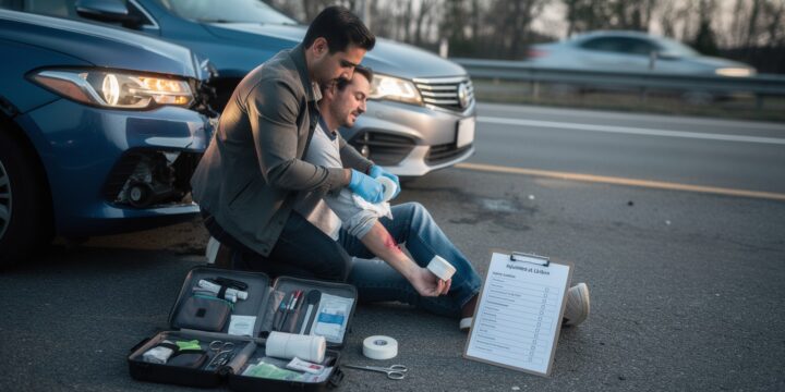 After a Collision: Car crash injuries checklist – Immediate Steps