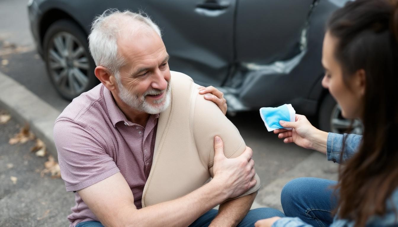 How to Treat Car Crash Shoulder Injury