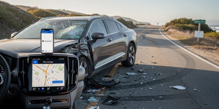 Are Infotainment Systems Making Santa Cruz Roads More Dangerous?