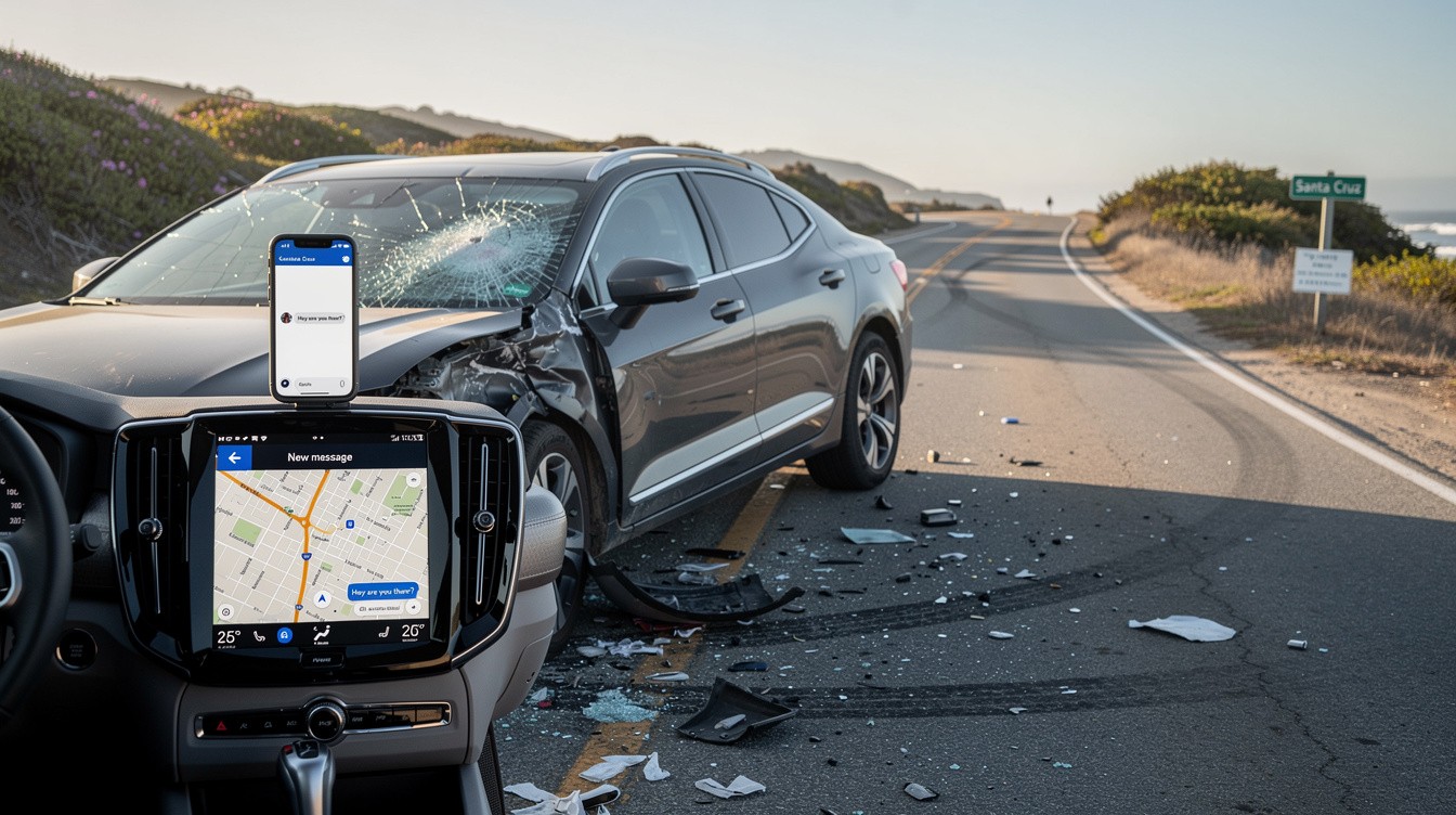 Are Infotainment Systems Making Santa Cruz Roads More Dangerous?