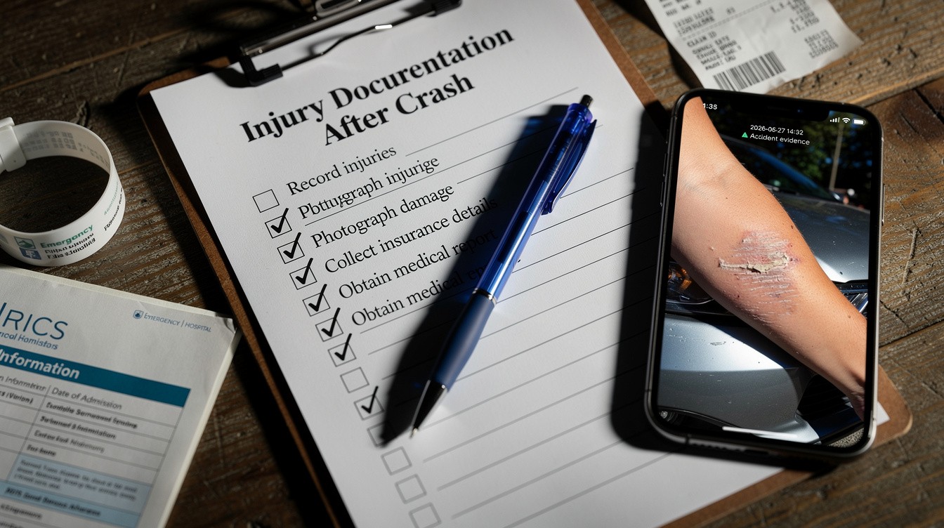 Injury Documentation After Crash: A Practical California Checklist