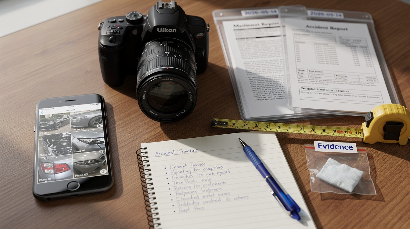 Injury Documentation After Crash: Organize Your Evidence for a Claim