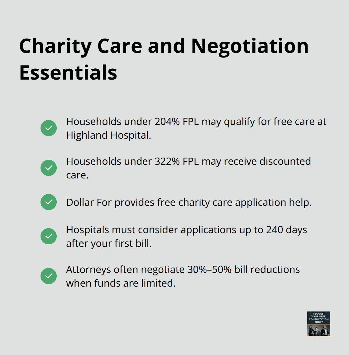 Key assistance options for Oakland medical bills after an accident