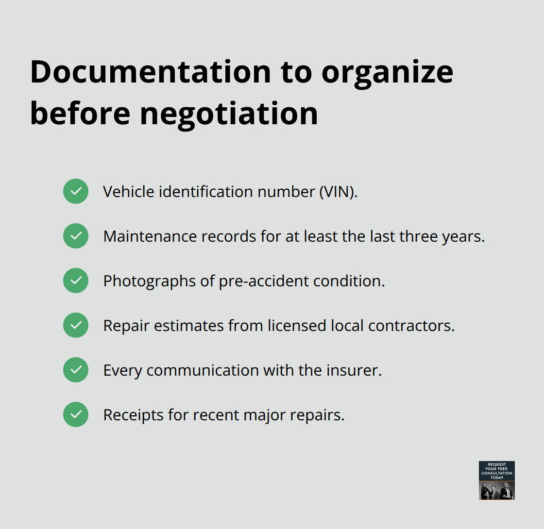 Checklist of key documents to support a property damage valuation - Property damage valuations guide