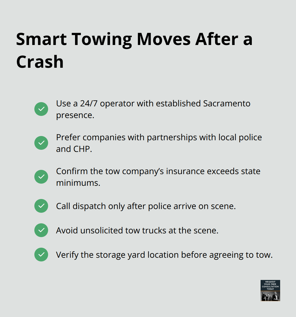 Trusted towing tips and protections for Sacramento drivers after an accident - sacramento accident resources