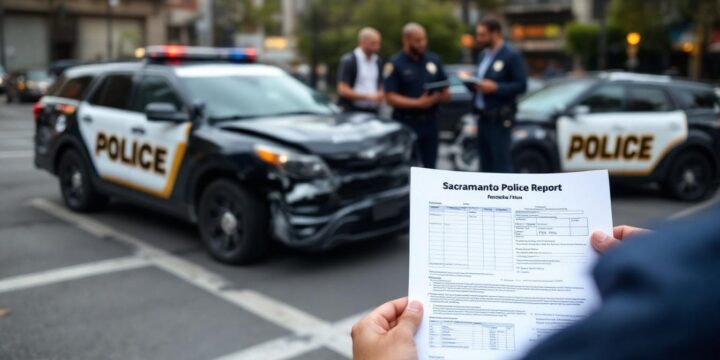 How to Get and Use a Sacramento Police Report After a Collision