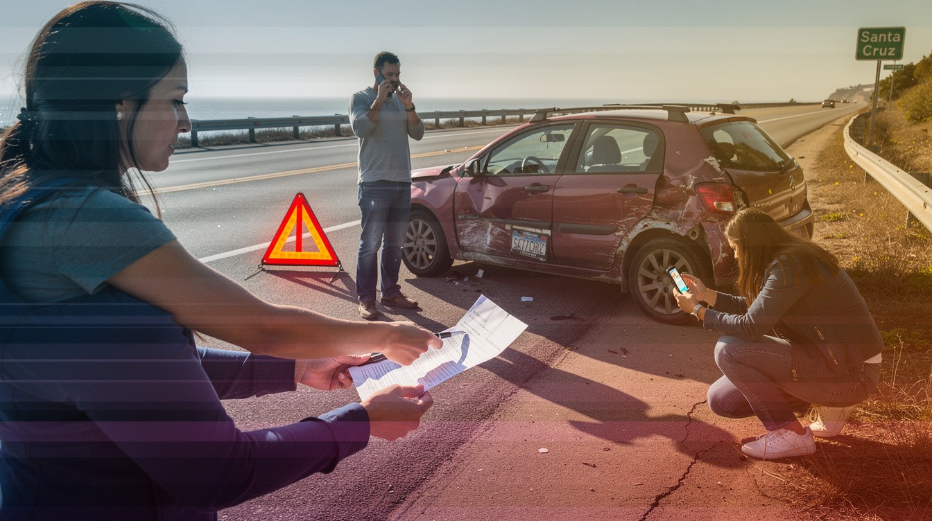 Santa Cruz Auto Crash: What to Do Right After a Vehicle Accident