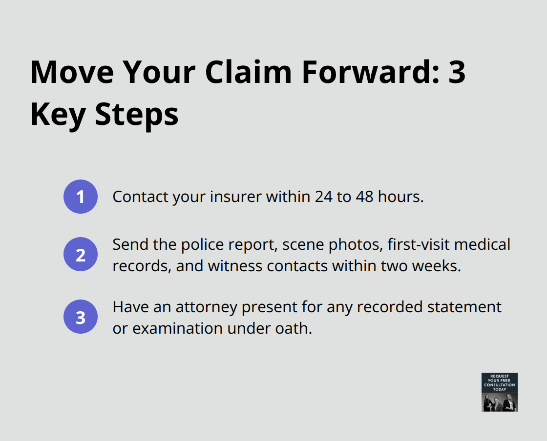 Three-step overview to keep a Santa Cruz auto claim on track - Santa Cruz car accident