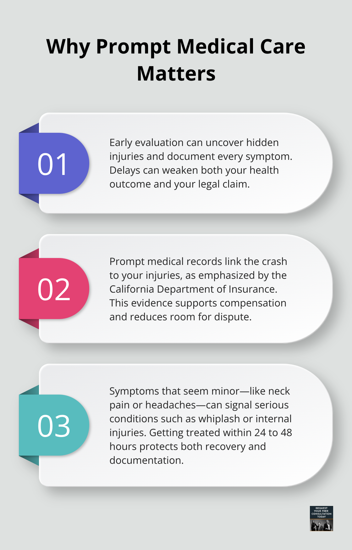 Three key reasons to seek medical attention immediately after a car crash. - santa cruz car crash