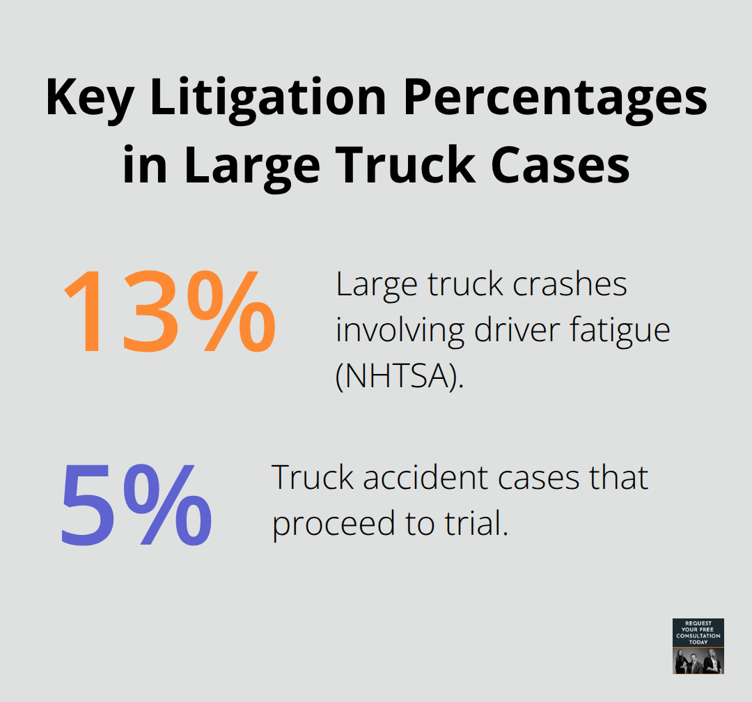Snapshot of driver fatigue contribution and cases that go to trial - Santa Cruz truck accident
