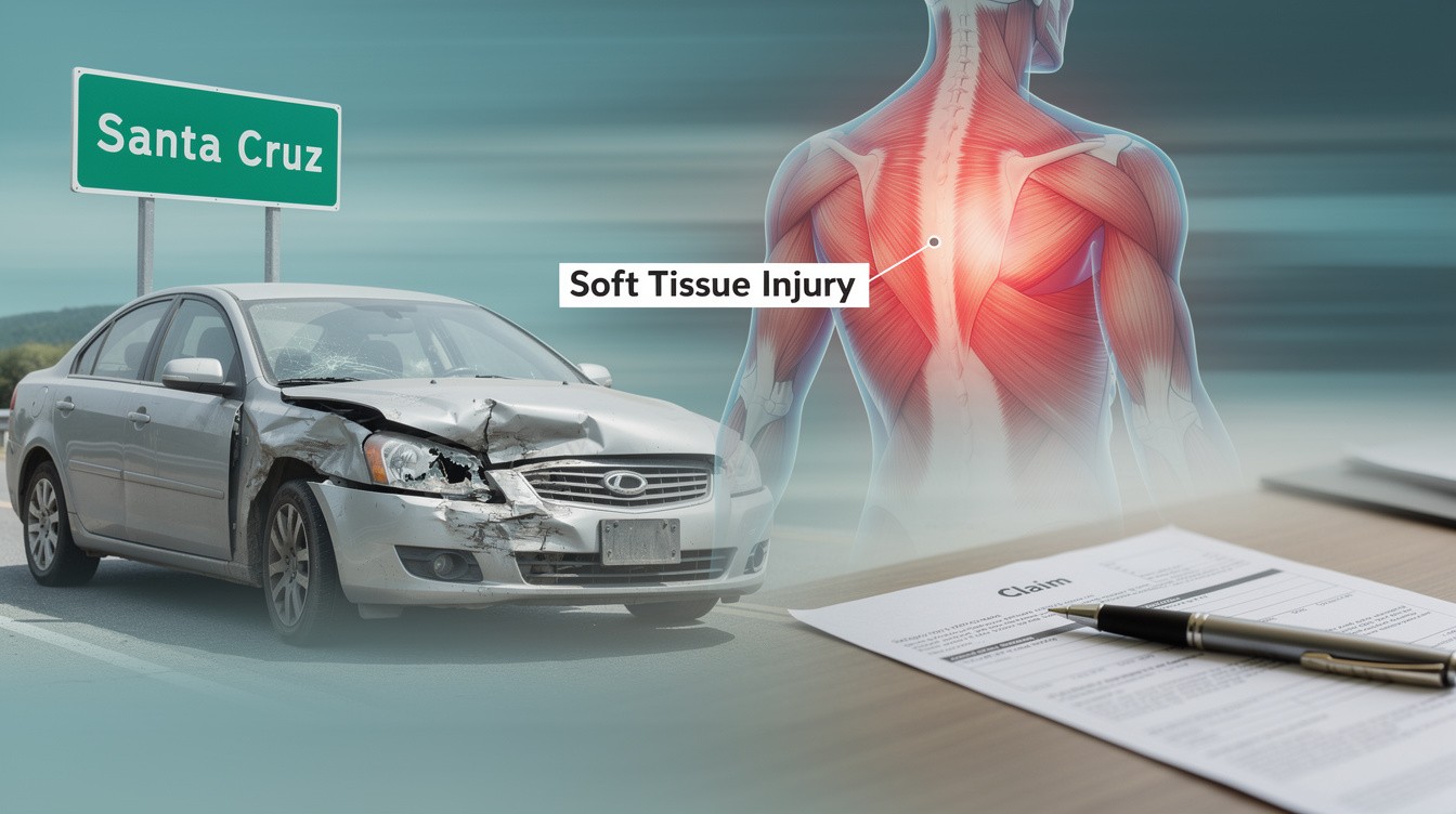 Soft Tissue Injury Santa Cruz: What It Means for Your Car Crash Claim
