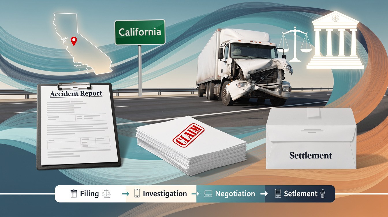 Truck Accident Claim Process: From Filing To Settlement In California