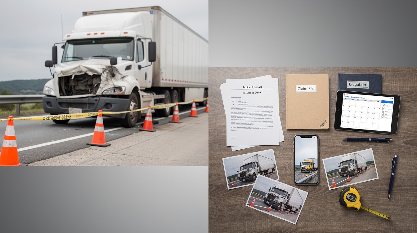Truck Accident Claim Process: From Incident to Litigation Readiness