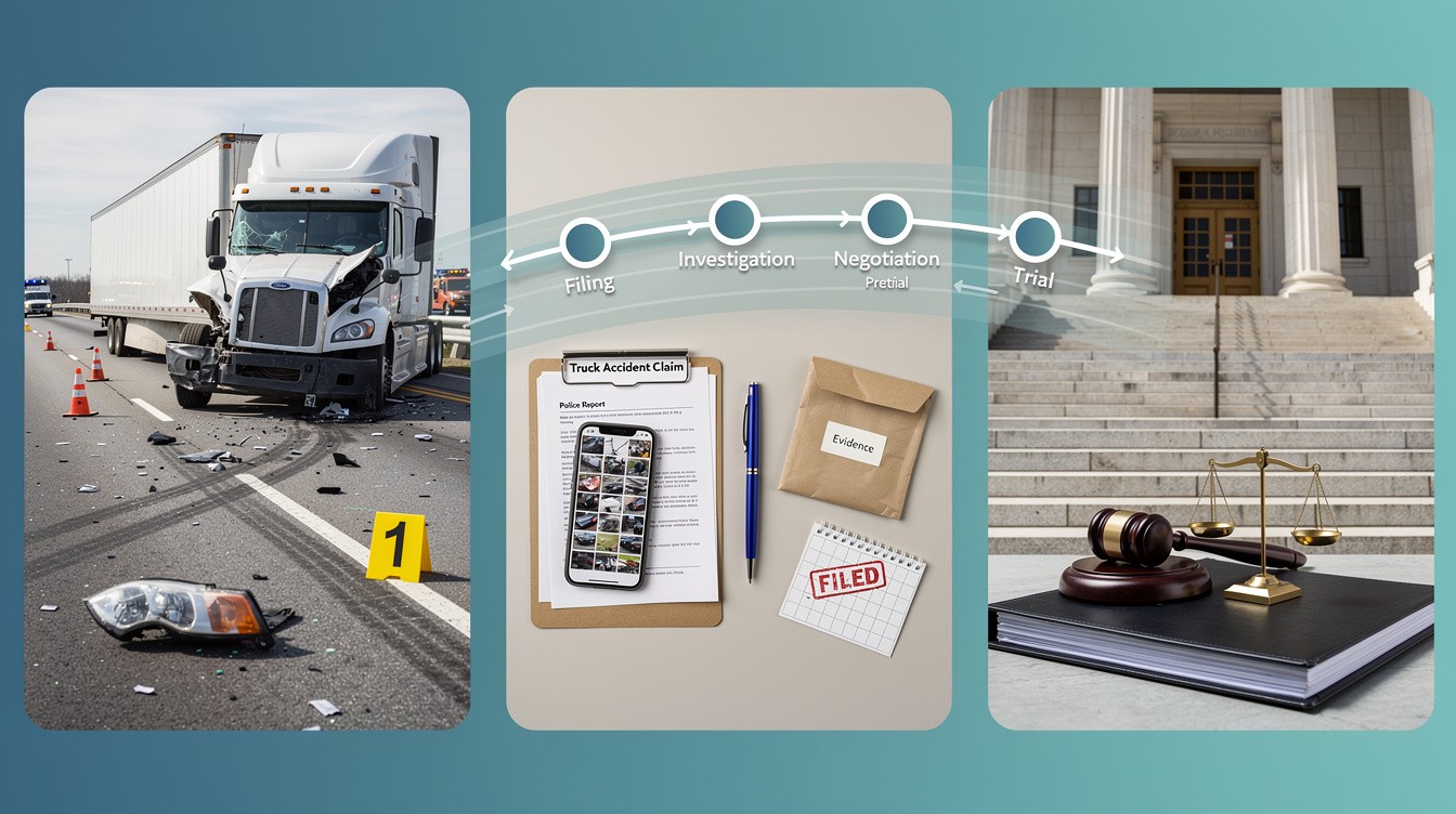 Truck Accident Claim Process: From Filing to Trial