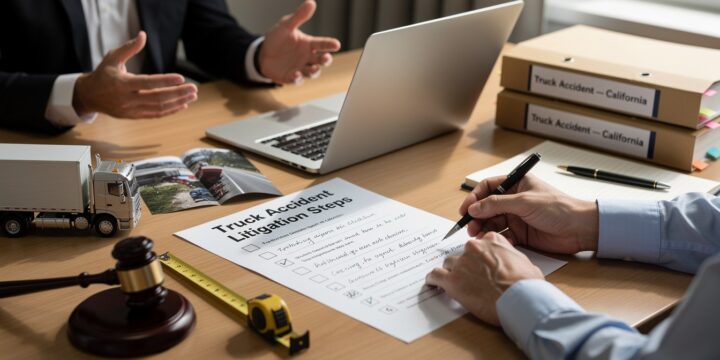 Truck Accident Litigation Steps: A Roadmap for California Claims