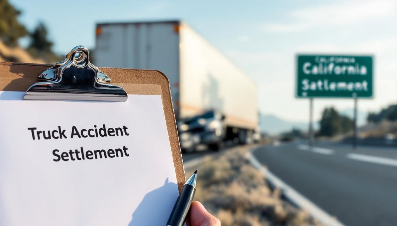 Truck Accident Settlement California: Navigating the Process