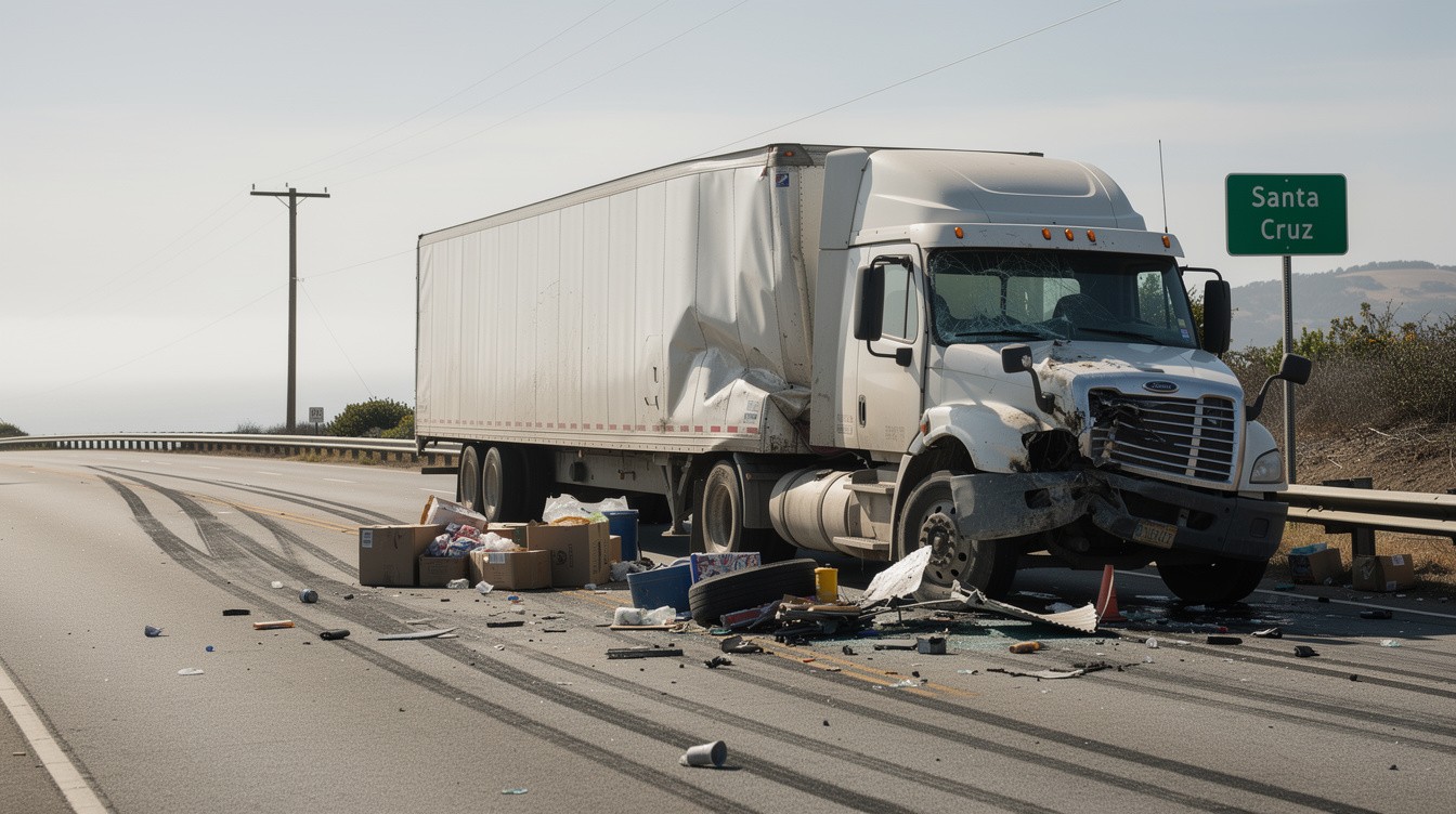 Truck Crash Damages Santa Cruz: Understanding Compensation for Truck Crashes