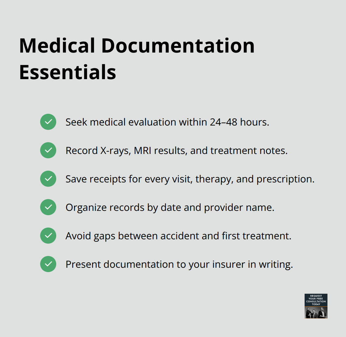 Key medical documentation steps after a Santa Cruz vehicle accident. - Vehicle accident Santa Cruz