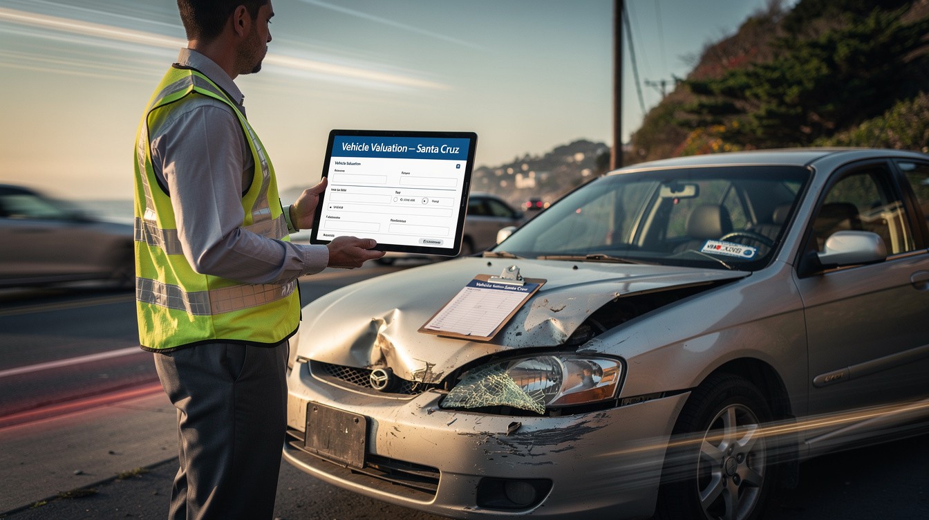 Vehicle Valuation Santa Cruz: Understanding How Your Vehicle Is Valued After a Collision